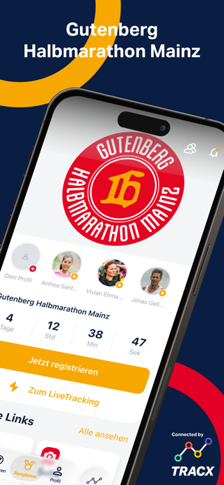 Gutenberg Halbmarathon Mainz Screenshot 1 of 5