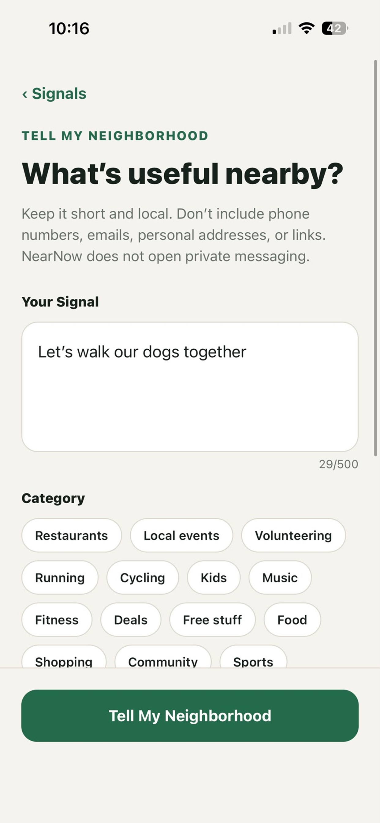 Screenshot 8 of NearNow