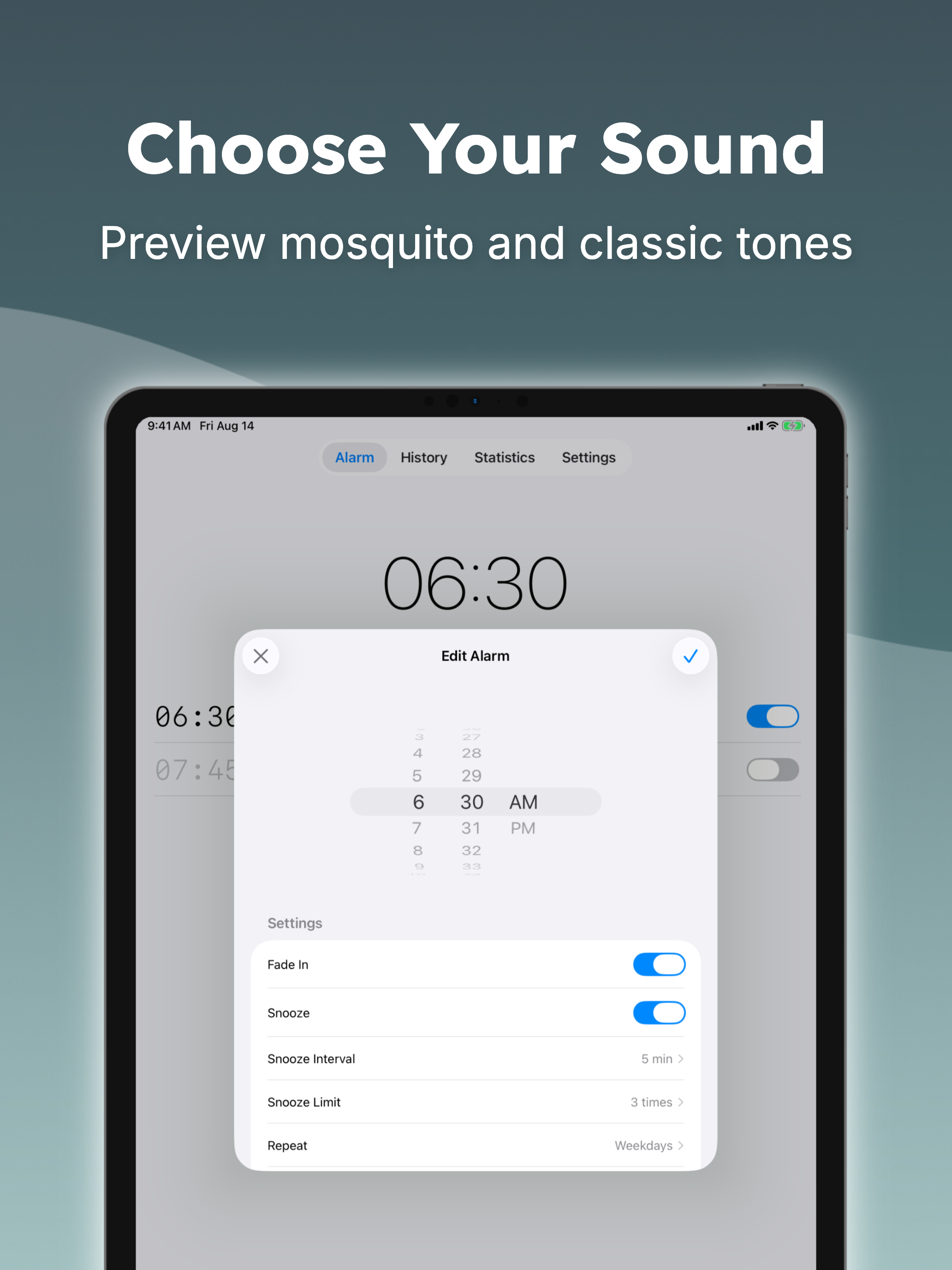 Mosquito Alarm: Wake Up Clock screenshot 8