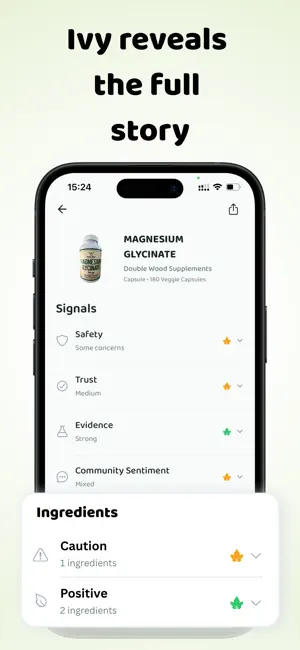 Ivy - Supplement Researcher screenshot 3