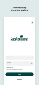 Carolina Trust Mobile Banking screenshot #1 for iPhone