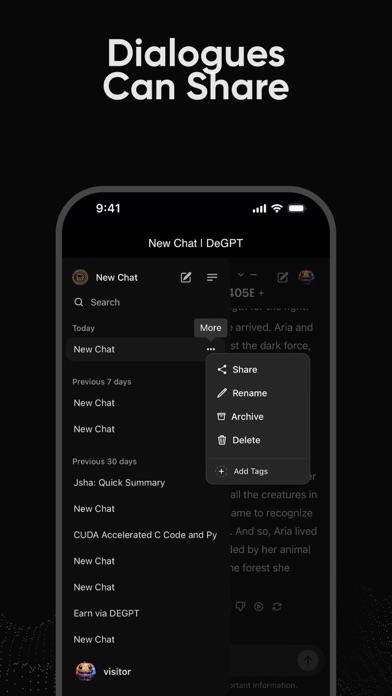DeGPT Screenshot