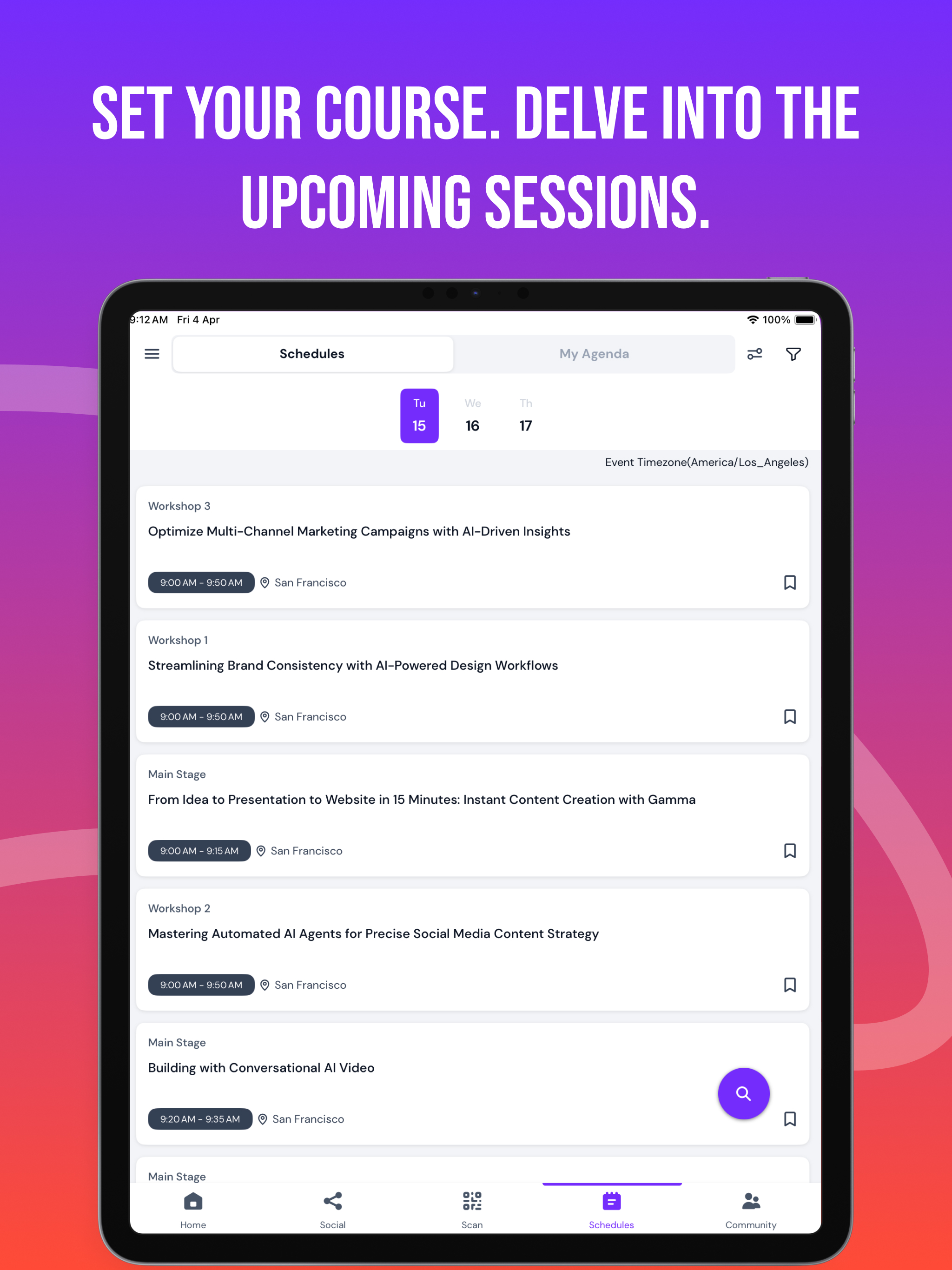 AIUG Events screenshot 6
