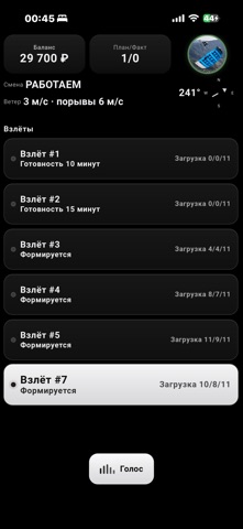 DZ Board screenshot