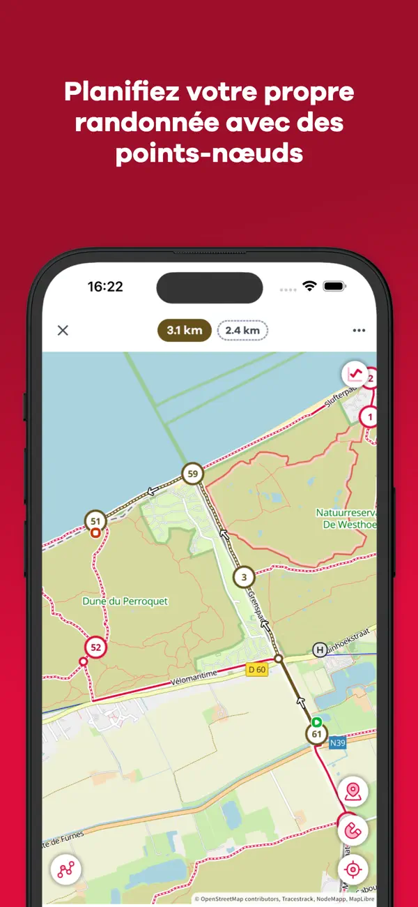 Screenshot #3 pour NodeMapp Hike