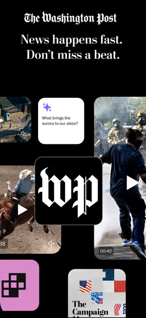 Washington Post iPhone screenshot 1