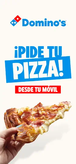 Captura de pantalla de Domino’s Pizza España en iPhone 1