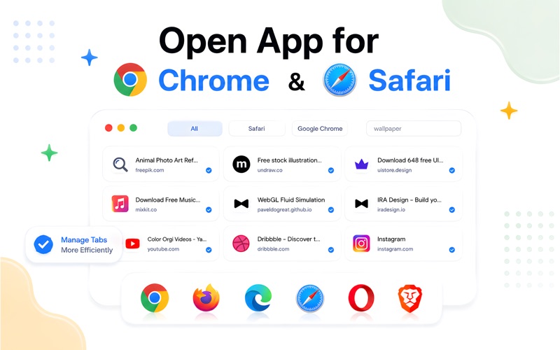 Open App for Chrome & Firefox screenshot