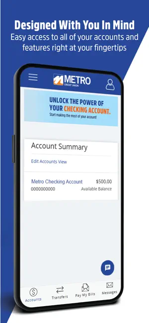 Metro Credit Union Mobile screenshot 2