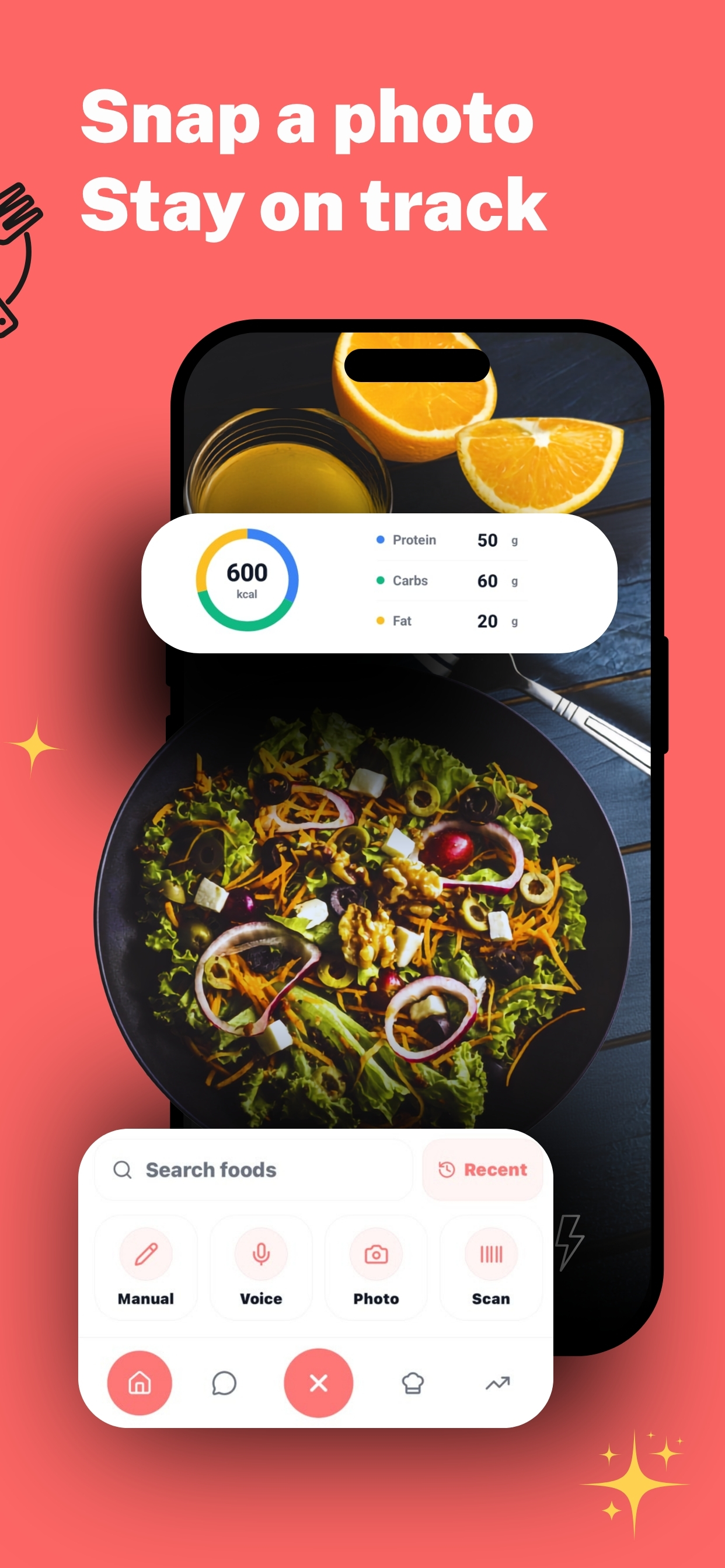 Mr BITE: AI Nutrition Coach screenshot 2