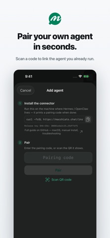 Macchiato - Chat with Agents Screenshot 2 of 4