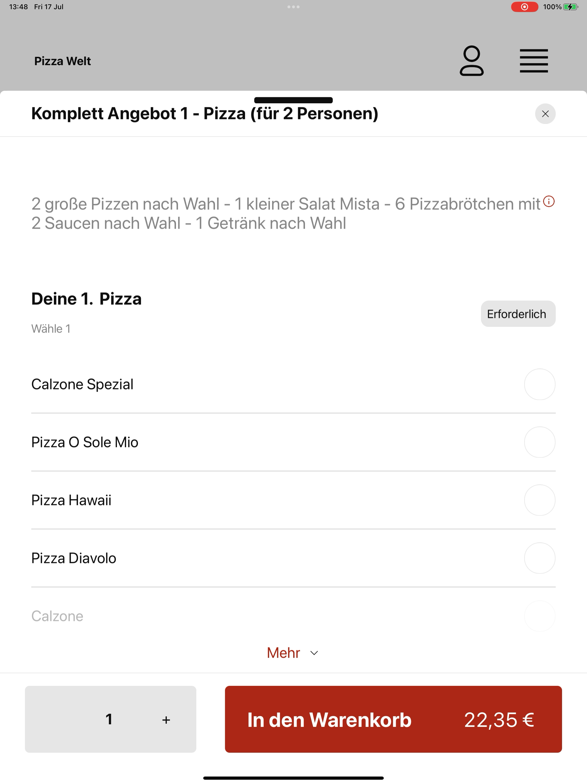 Pizza Welt screenshot 16