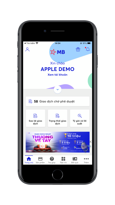 BIZ MBBANK Screenshot