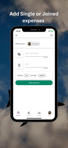 Trip Cost - Simplify Expense iPhone screenshot