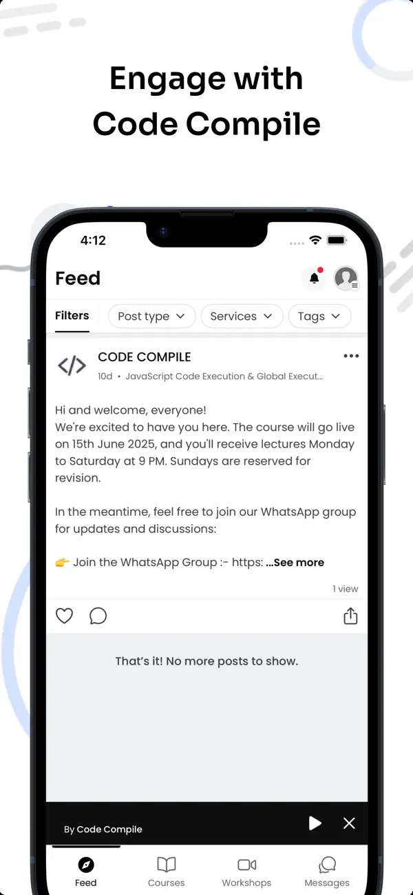 #2. Code Compile (iOS) 게시자: TagMango Inc