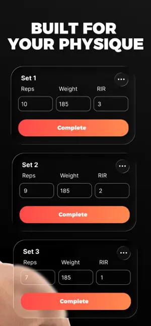 Workout Planner - Heavy screenshot 3