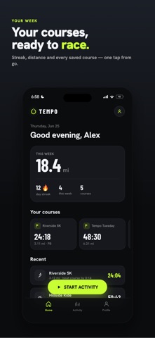 Tempo - Race Yourself Screenshot 4 of 5