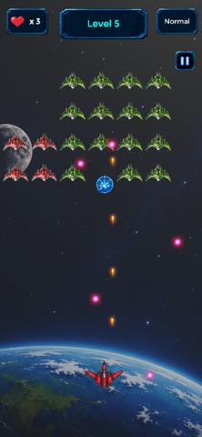 Galaxy Alien Space Attack iPhone screenshot