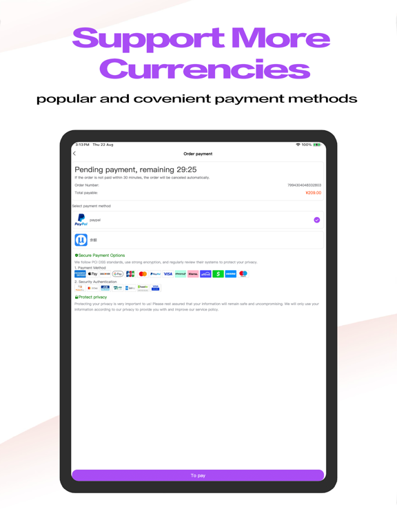 Catgobuy iPad screenshot 4 - Shopping app