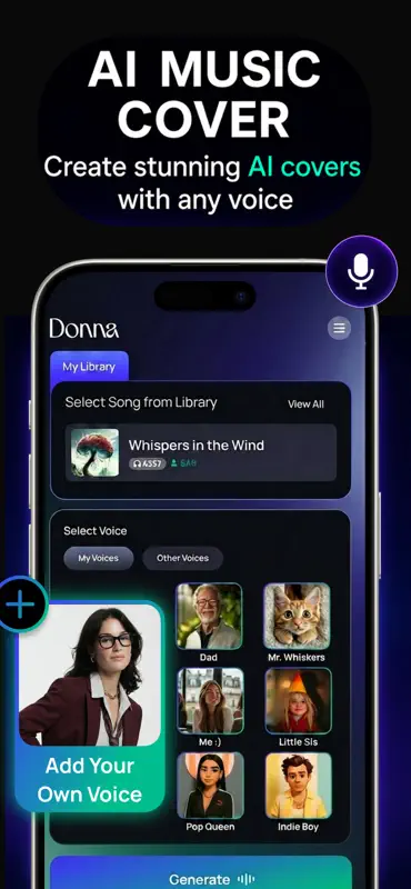 Donna AI Song & Music Maker screenshot 4 of 4