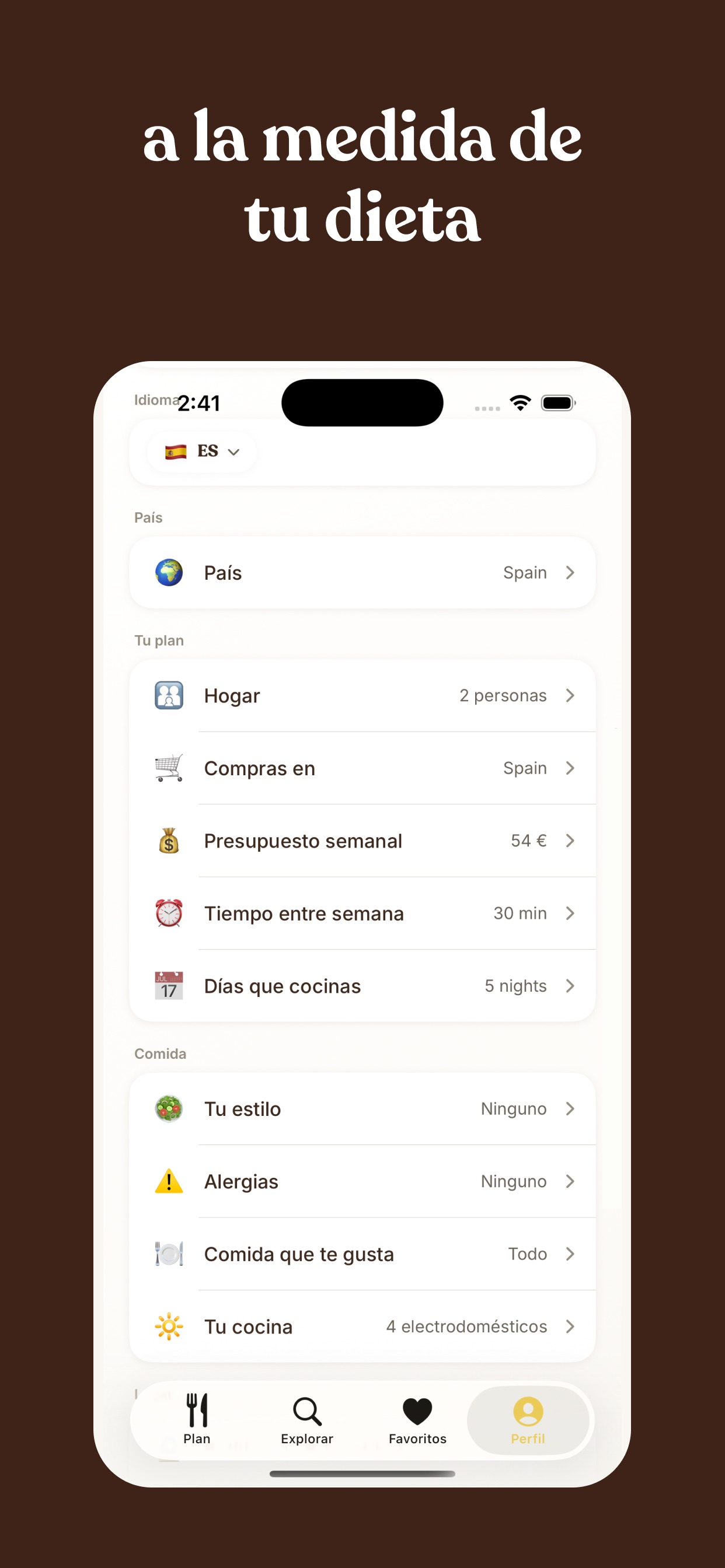 Screenshot 5 of Piatto - meal planner