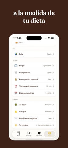 Piatto - meal planner iPhone screenshot 5