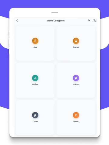 English Idioms Daily iPad screenshot