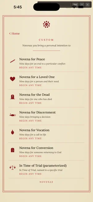 Novenas — Daily Prayer screenshot 1