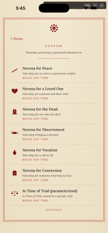 Novenas — Daily Prayer Screenshot 1 of 6