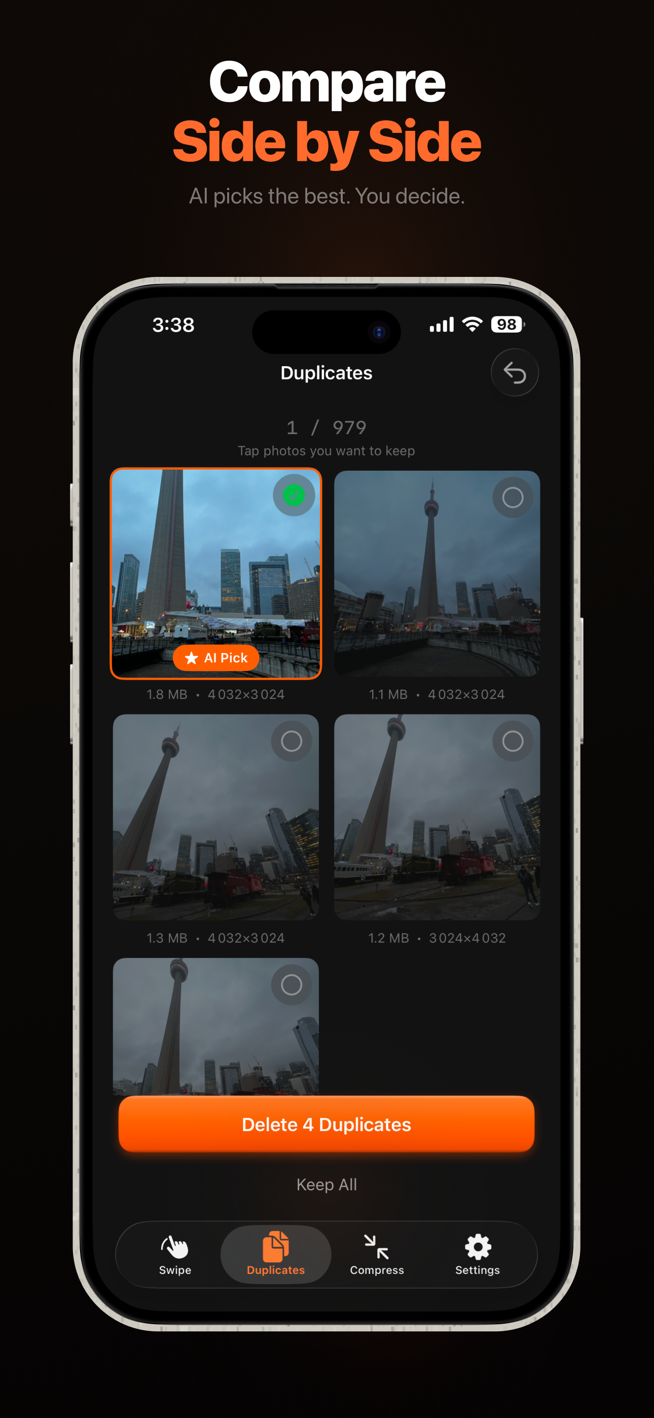 Cura: Photo Cleaner & Storage screenshot 3