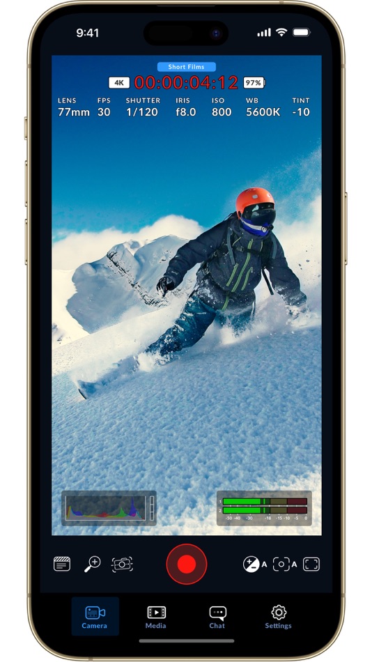 #9. Blackmagic Camera (iOS) 由: Blackmagic Design Inc