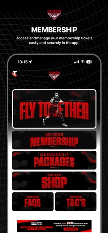 Essendon Official App Screenshot 5 of 5