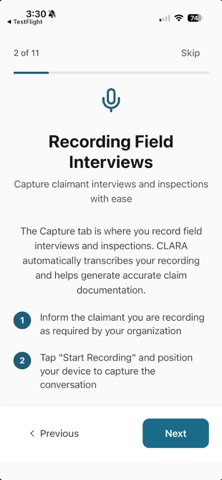 CaptureClaims screenshot