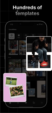 InstaMake: Photo Video Editor iPhone screenshot