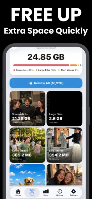 Clear Storage for Photos&Space screenshot 4