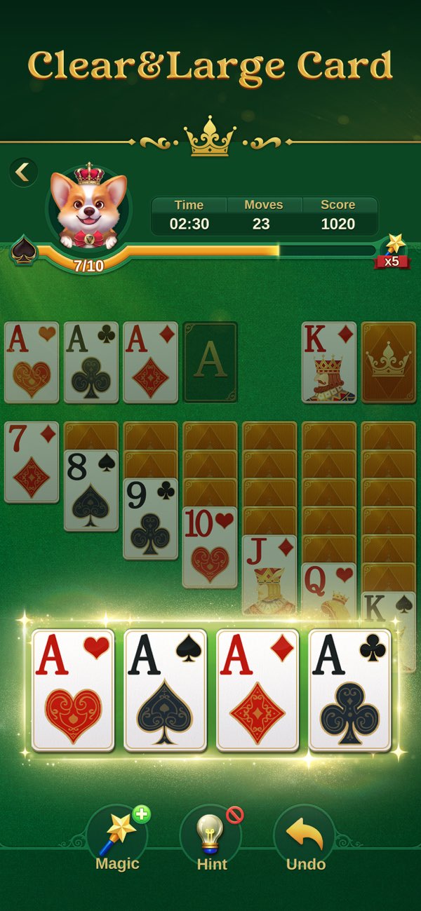 Jenny Solitaire - Card Games screenshot 2