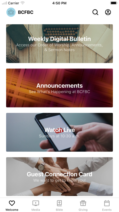 Screenshot 1 of Buies Creek First Baptist App