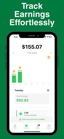 ShiftMate: Gig Tracker iPhone screenshot