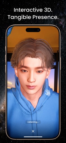 AeonChat - 3D AI Friend iPhone screenshot