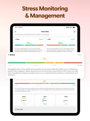 WellPal - Heart Health Monitor iPad screenshot