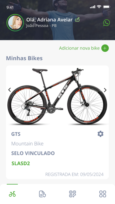 Bike Registrada Screenshot