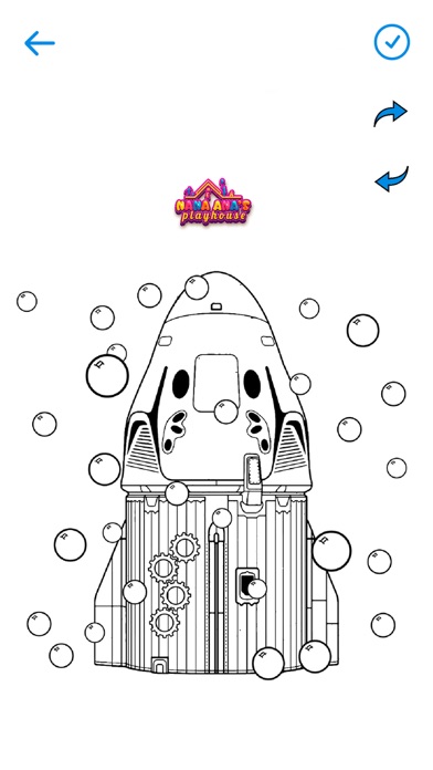 Nana Ana's Playhouse Coloring Screenshot