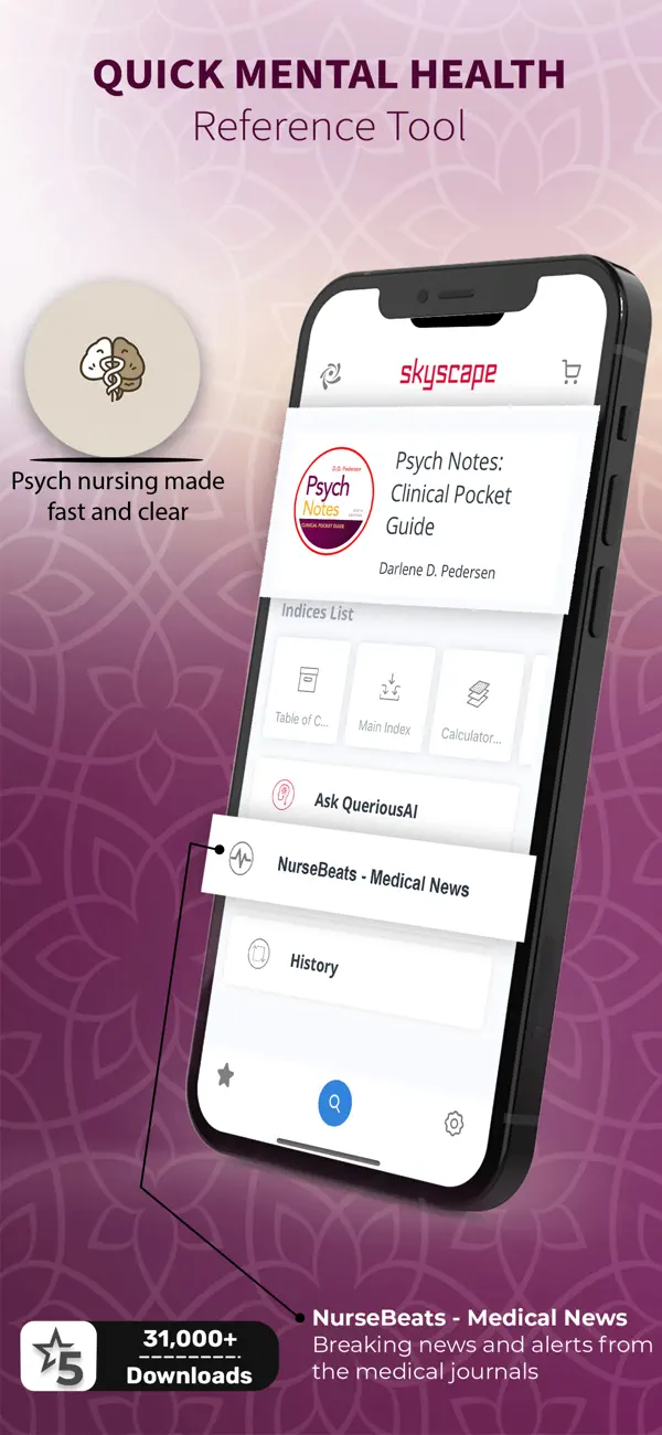 Screenshot #2 pour PsychNotes: Clinical Pkt Guide
