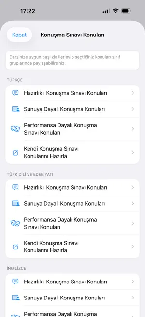 Konuşma Sınavı screenshot 4