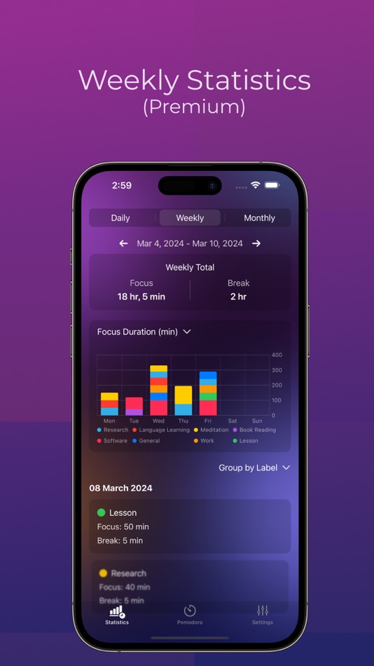 #4. Pomodoro - Time Manager (iOS) 由: SEREF BERKE NACAK