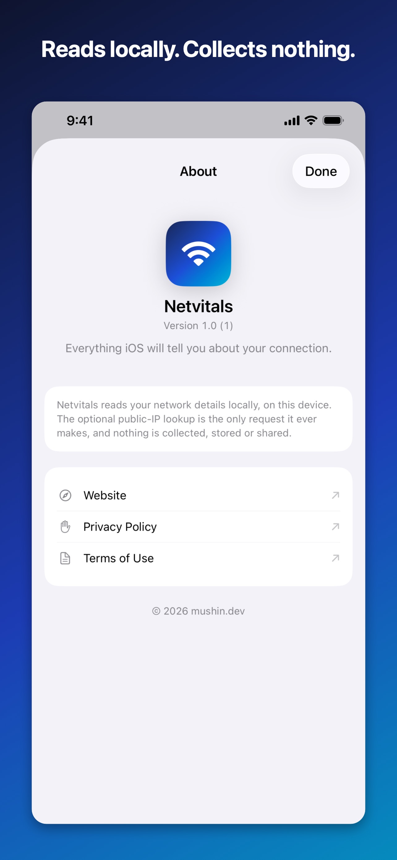 Screenshot 5 of Netvitals: Wi-Fi & IP Info