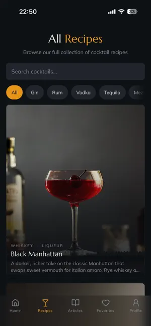 MixologyNotes screenshot 2