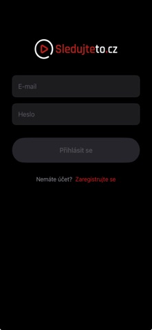Sledujteto screenshot