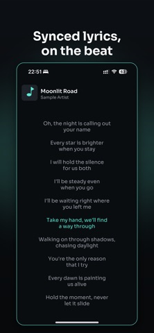 Synq - Hires Offline Music iPhone screenshot 3