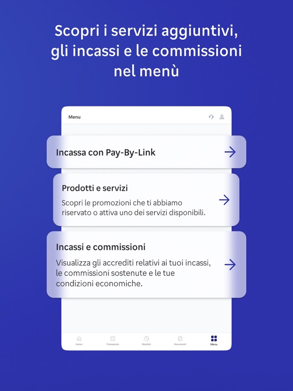Nexi Business iPad screenshot 8